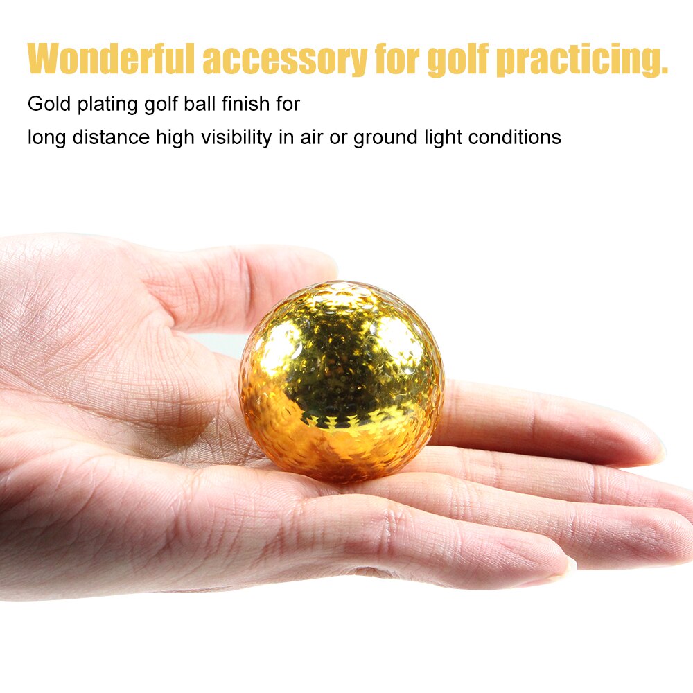 GLOOF 10 pezzi diametro circa 42.7mm palline da Golf, pallina da Golf a lunga distanza per il gioco del tiro di Golf