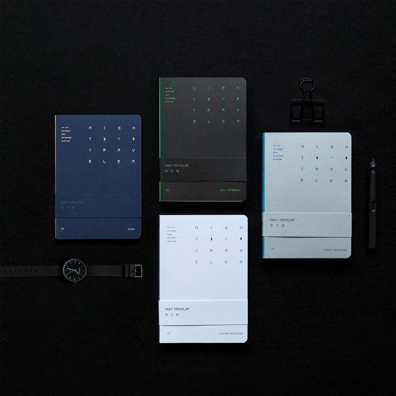 Youpin Kinbor Wandelaar Serie B6 Notebook Kan Worden Geschreven Platte Op 180 Graden Vier Binnenpagina 'S Kantoor Schrijven Notebook