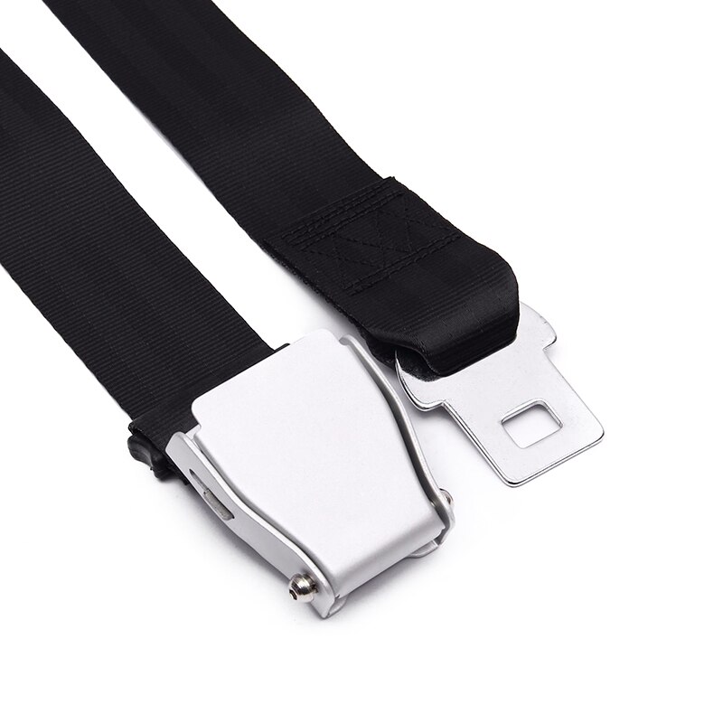 Aluminum aircraft two-point seat belt Aircraft two-point binding belt Seat belt All metal belt