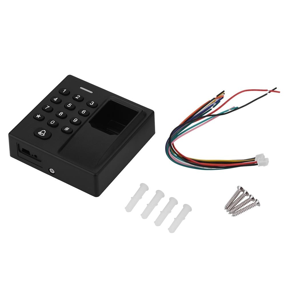 12V Biometrische Fingerprint Recognization + RFID Kartenleser Scanner + Passwort Hintergrundbeleuchtung Tastatur 125KHz Karte Auf Heißer