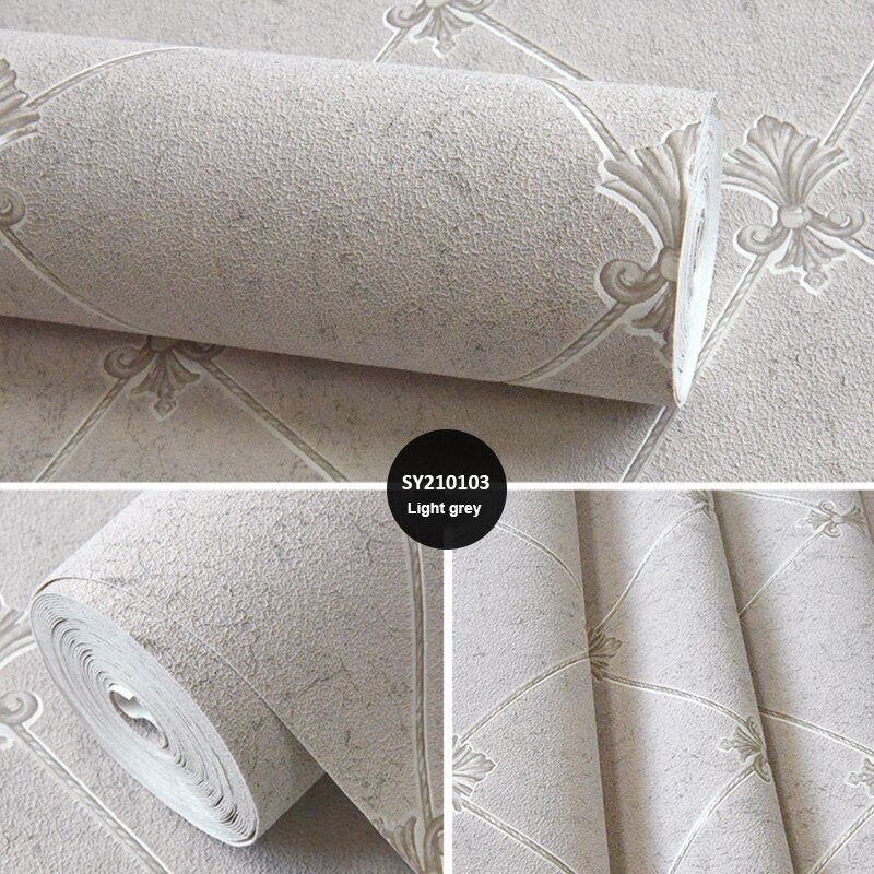 Papel tapiz 3D de imitación de mármol para pared, tapiz grueso de de imitación de cuero, entramado de diamantes para dormitorio, U169: SY210103