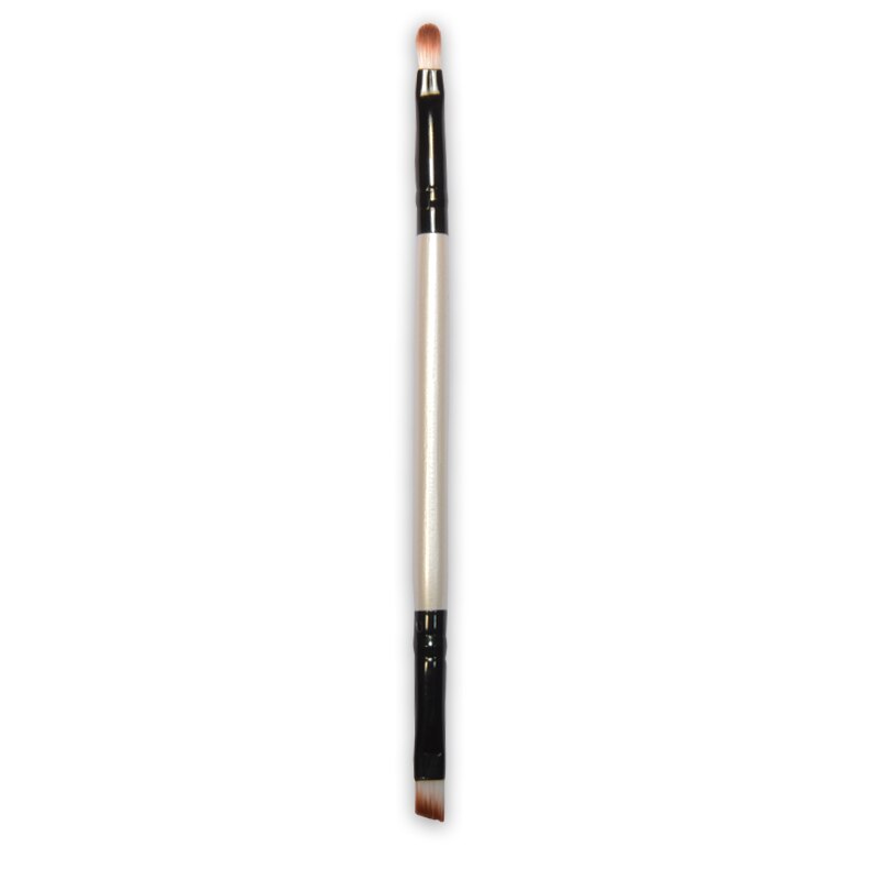Brosse de maquillage en éponge à double tête, 1 pièce, pour fard à paupières, offre spéciale: MULTI