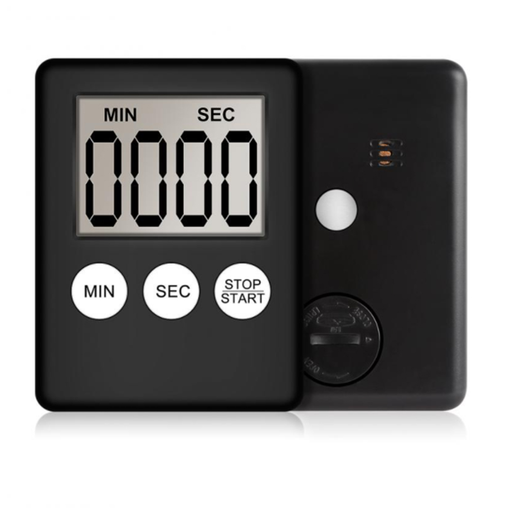 ​Ultra-thin Digital Kitchen Timer With Magnetic Rear LCD Display Can Display Minute Countdown Reminder Accessories