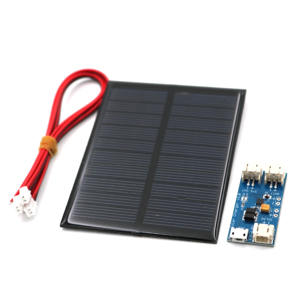 Cn3065 mini solcellepanel frakt reuglator genererer elektrisitet med liten solenergi lipo lader 3.7v ladekontroller