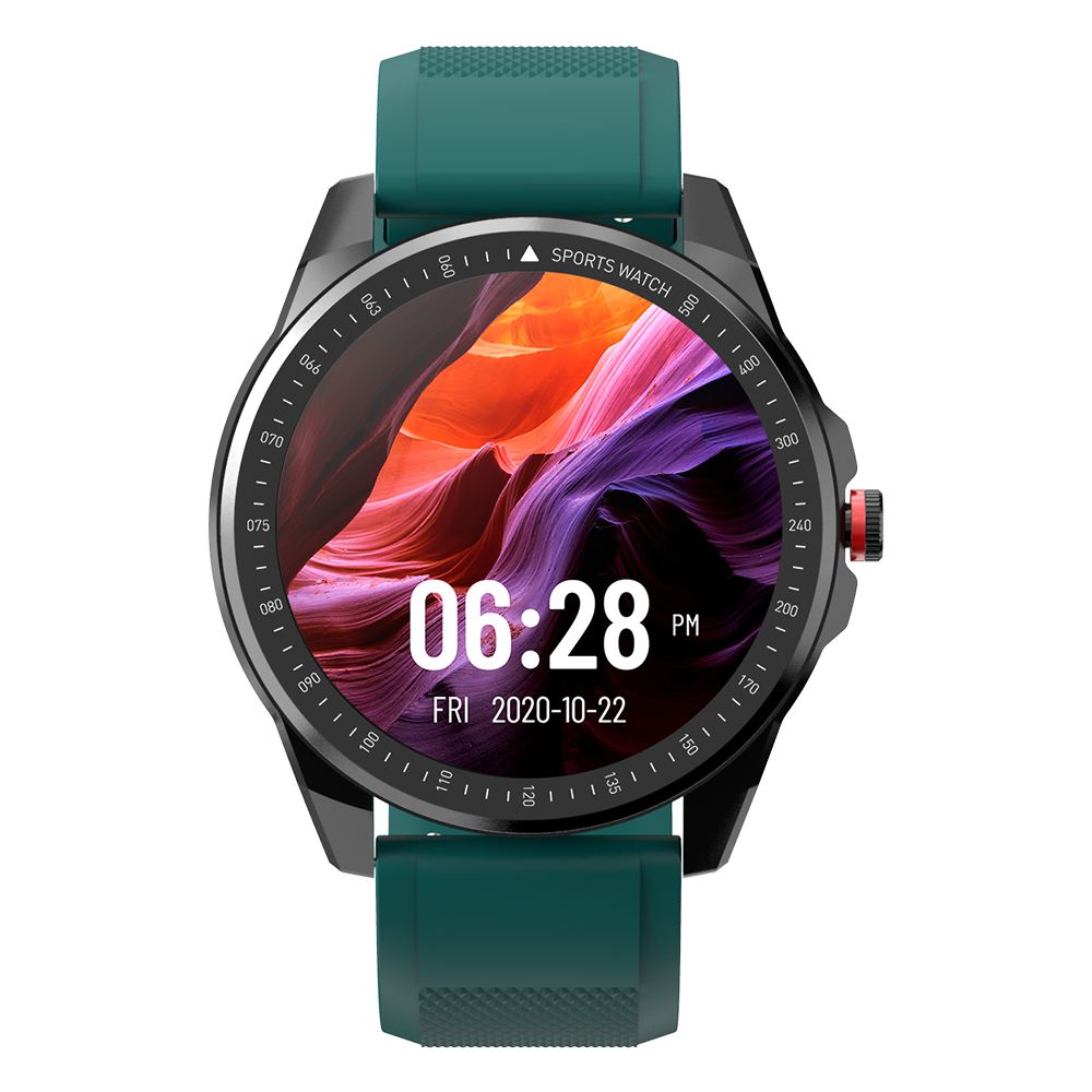 Ticwris rs smartwatch herre  ip68 vandtæt pulsmåler sport fitness track bluetooth 5.0 smart watch til android ios
