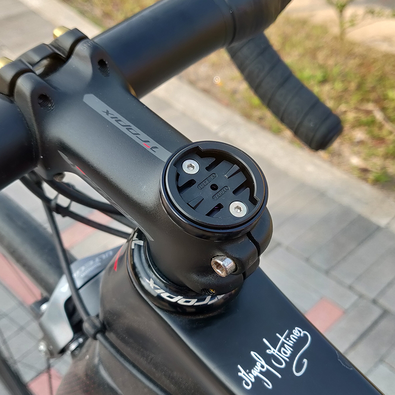 Garmin Edge Stuurpen Top Cap Mount Fiets Zwaartekracht Cap Mount Voor Garmin Bryton Wahoo Cateye Xoss Igpsport Blackbrid Computer.