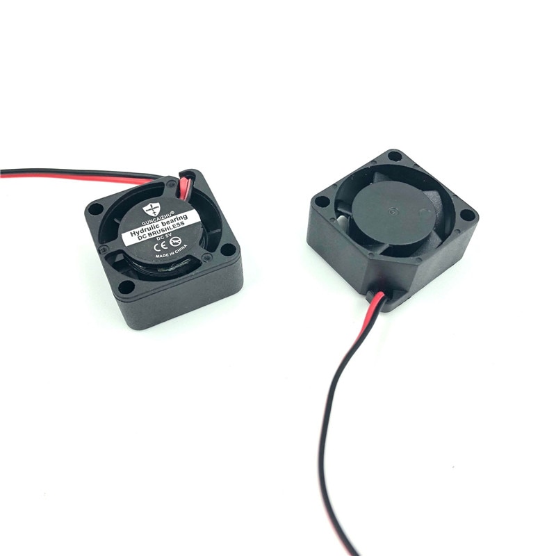 20mm mini fan laptop cooler 12V 5V High speed 19214RPM Silent 2cm micro DC brushless fan Oil Bearing 20x20x10MM