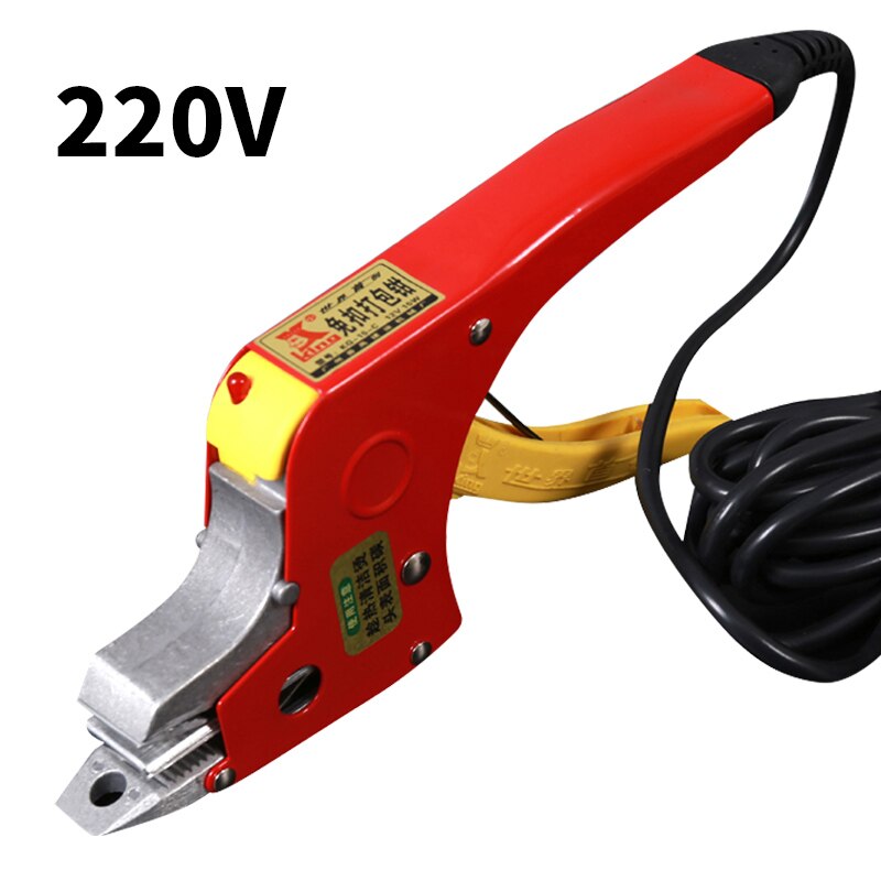 220V/110V Electric Strapping Machine PP Straps Manual Packing Machine Strapping Welding Tool Packer Machine for Carton Seal: Set 2