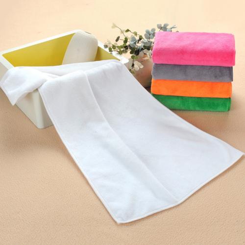 Microfiber Super Absorbent Quick Dry Shower Salon Shop Hair Drying Towel: White