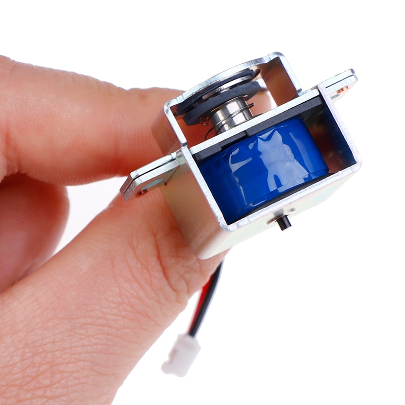 1PC Miniature Electromagnet Inhaled Through Push-pull Type Micro Electromagnet DC 5V 6V 9V 12V DIY Magnetic Materials