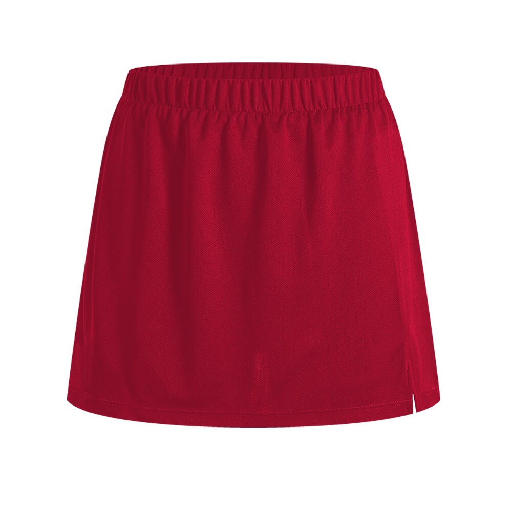 Sanheng Tennis Rok Vrouwen Sport Tennis Rokken Golf Rok Fitness Shorts Ig Sanhengsports: Red / S