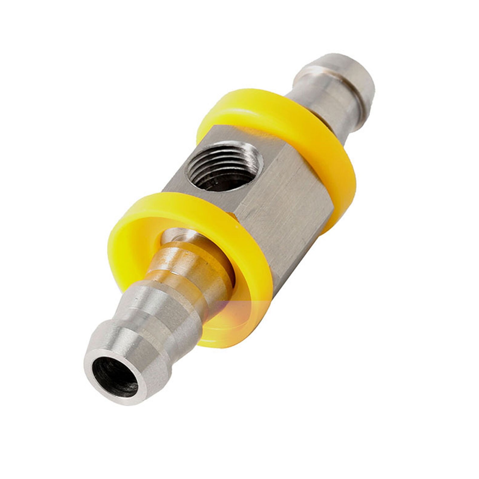 T-fitting Adapter Connector For Fuel Pressure Gauge Sensor Fuel Pipe Fuel Pressure Gauge Sensor T-barb Connector