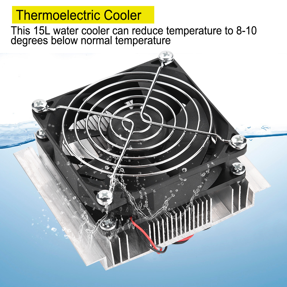 50W DIY Thermoelectric Cooler DIY Cooling System Kit Semiconductor Thermoelectric Peltier Mini Air Conditioner Cooling System