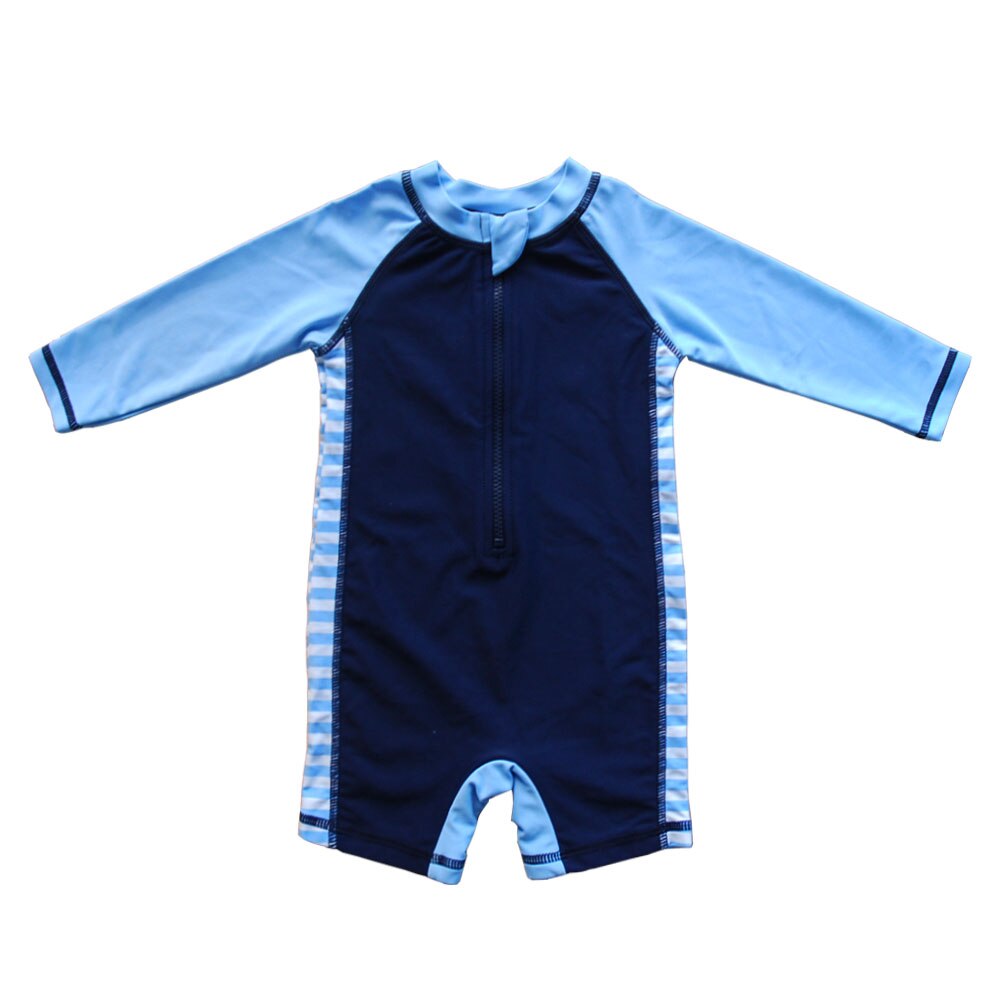 Wishere baby badetøy langermet gutte & #39 ;s Strand slitasje ett stykke smålåve badedrakt spedbarn badedrakt låve& #39 ; soldrakt: B3 s 003 shenlan / 6m