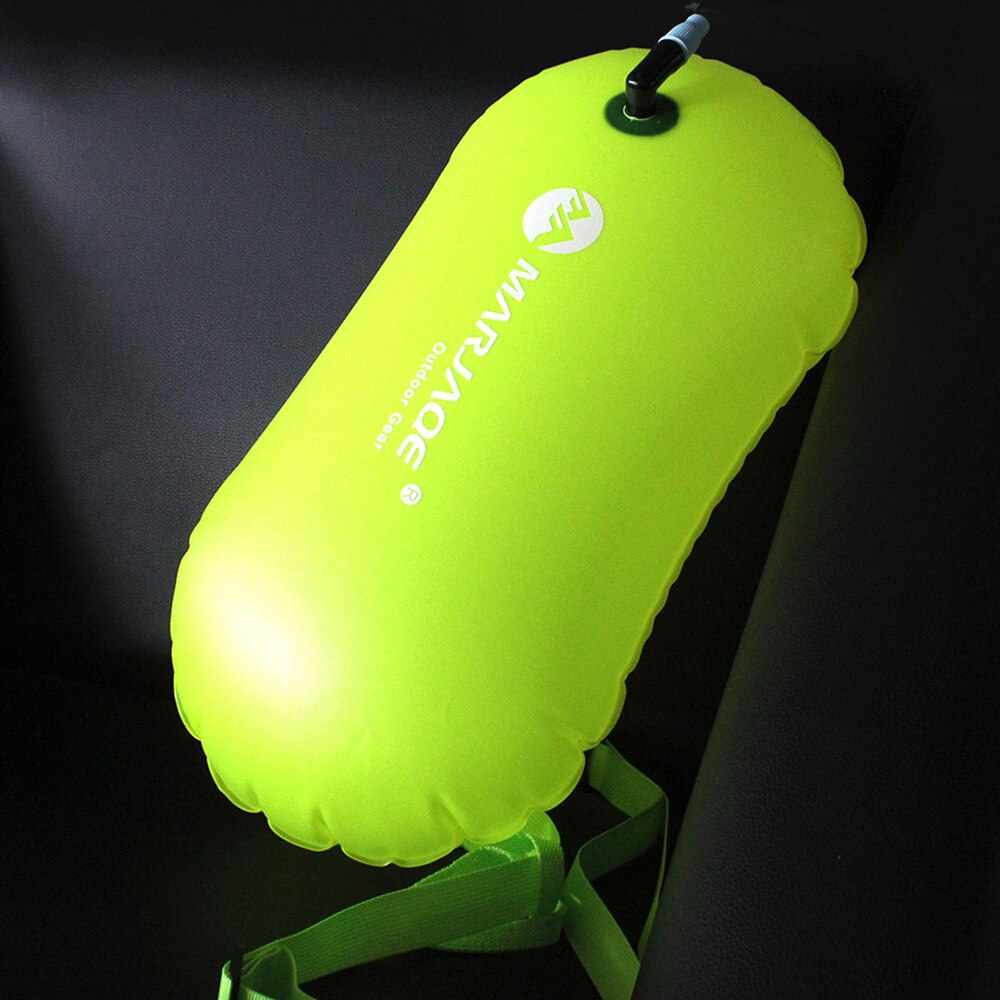 Sac de natation de flotteur de sécurité ultra-léger de flotteur de natation d'eau ouverte pour des nageurs triathlètes ronfleurs surfeurs (Orange)