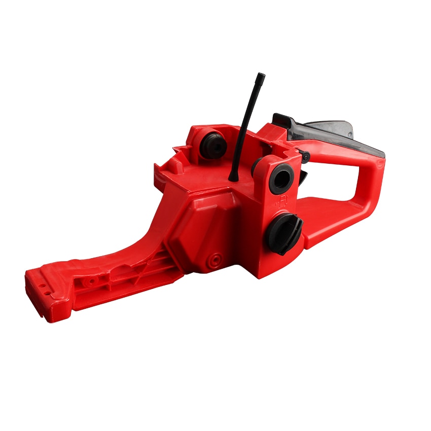 Tronçonneuse réservoir de carburant assemblage réservoir de carburant arrière poignée adaptée pour 52/58/59 scie à chaîne carburant gaz réservoir logement assemblage remplacement