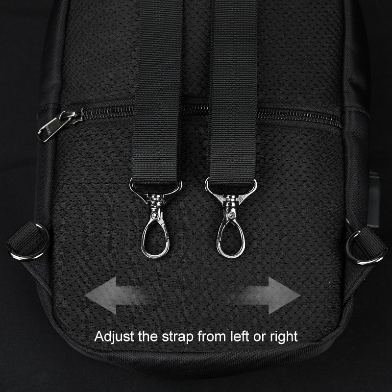 Tigernu Usb Opladen 9.7 "Ipad Mannen Splashproof Crossbody Tas Mode Casual Messengers Tas Voor Vrouwen Schoudertas