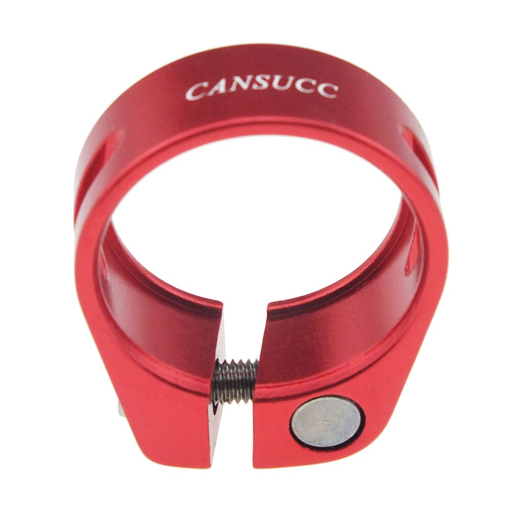 31.8mm Alloy BMX Bike Seat Post Clamp Quick Release Mountain Road Fixed Gear: Red