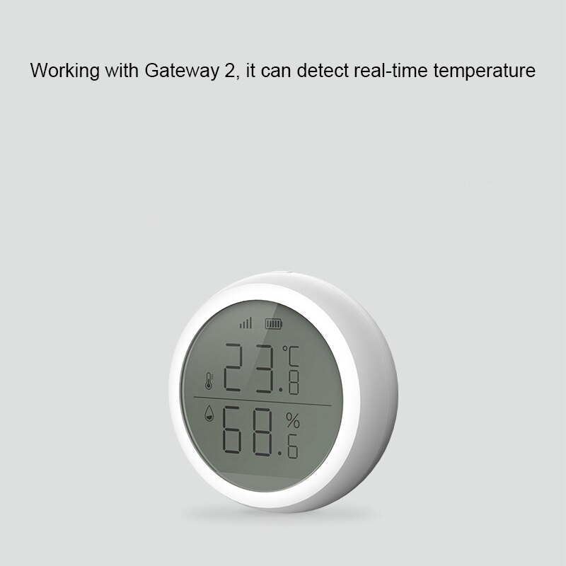 Zigbee 3.0 Draadloze Temperatuursensor Tuya En Slimme Leven App Controle Temperatuur En Vochtigheid Sensor