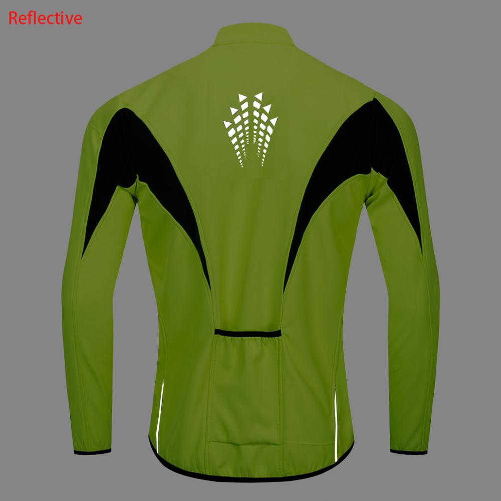 Cykeljakker vinter termisk fleece herre cykeltøj dame vindtæt vandtæt cykel cykling mtb cykeltøj jakker