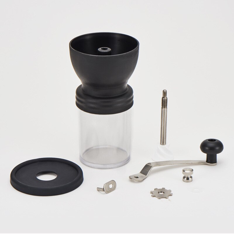 Handmanövrerad kaffemaskin kaffekvarn keramisk rörelse handdriven kaffekvarn