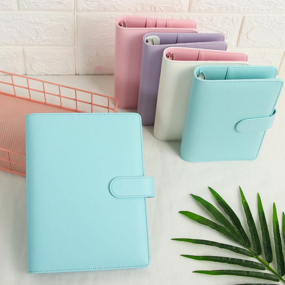 A5 A6 Loose Leaf Ring Binder Notebook Multifunctionele Planner Wekelijkse Maandelijkse Dagboek Notebook Cover Briefpapier Student Leveringen