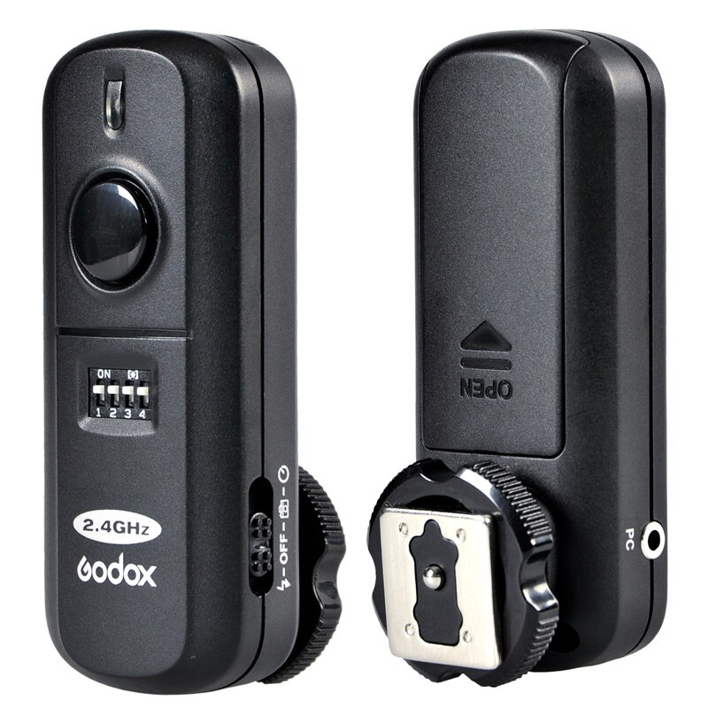 Godox FC-16 16 Channels 2.4G Wireless Remote Flash Trigger Studio Strobe With 3 Receiver for Canon DSLR for Pentax cs-205