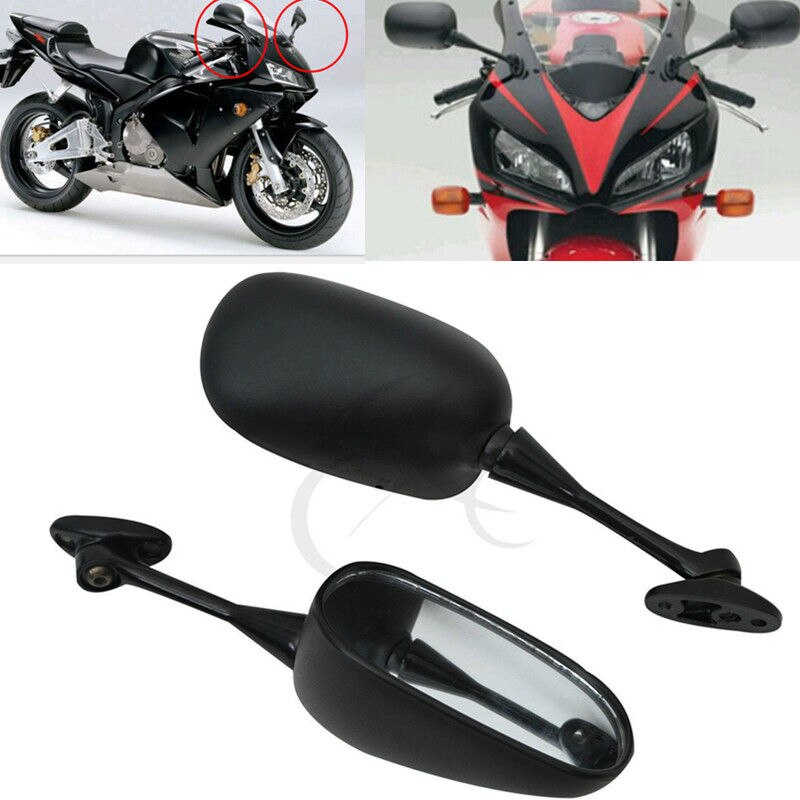 Motorrad Seite Schwarz Rückansicht Spiegel Für HONDA CBR600RR 2003 CBR 1000 RR 2004-2007 CBR 600RR