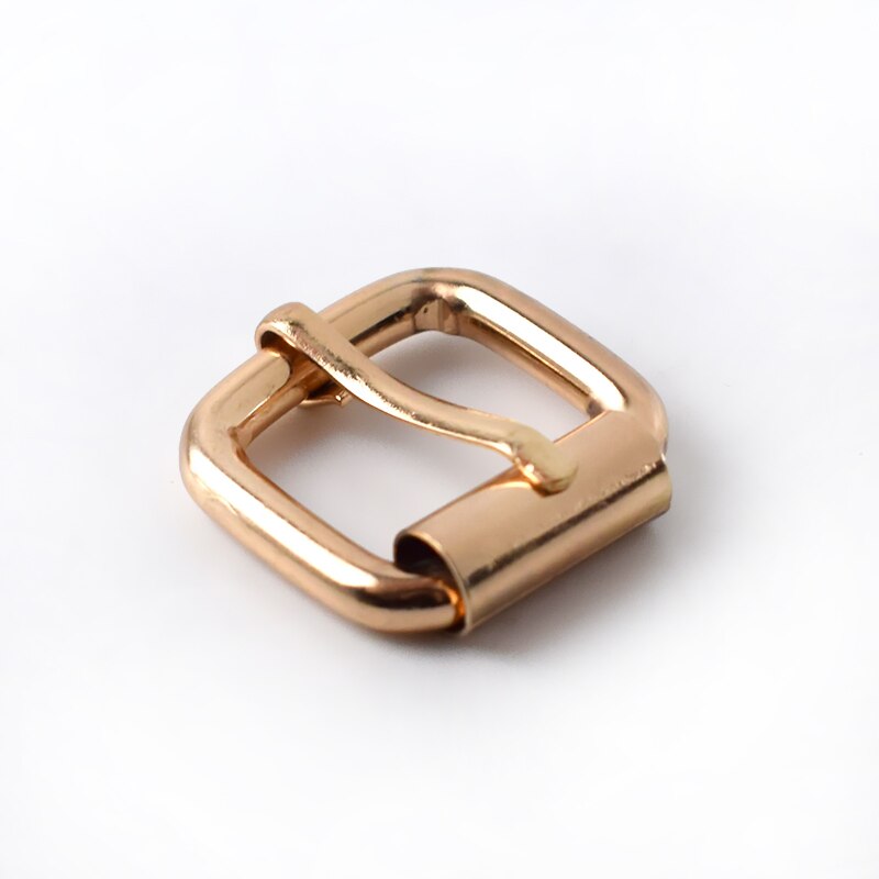 5/10/20 stuks 25mm gespen voor tas riem riem web verstel rol pin gesp drukknoop rechthoek leer ambacht reparatie doe-het-zelf accessoires: 25mm-5 stuks / Lichtgoud