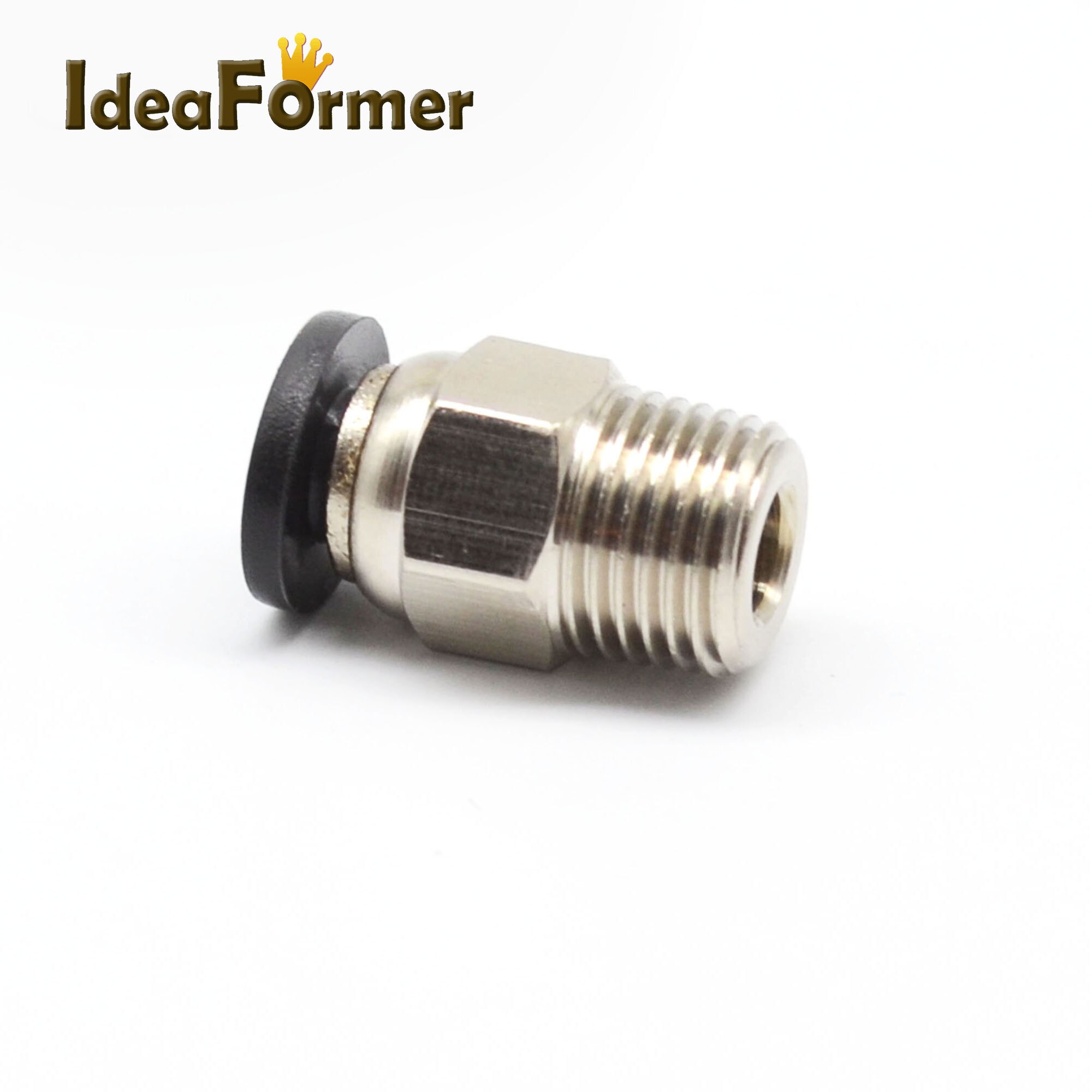 5pcs 3D Printer V6 bowden J-head Pneumatic Connector PC4-01 1.75mm PTFE Tube quick coupler Hotend Fit