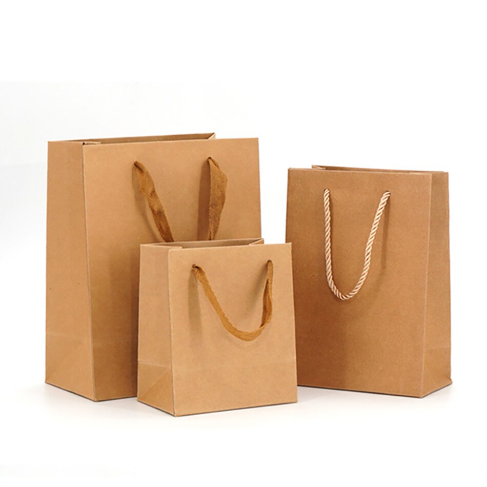 Xin Jia Yi Packaging Newest Kraft Paper Bags Paper Shopping Bag