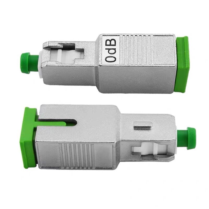 SC APC Simplex mode fiber optic Attenuator SC 0-30dB metal male Fiber Attenuator FTTH attenuator: 2PCS