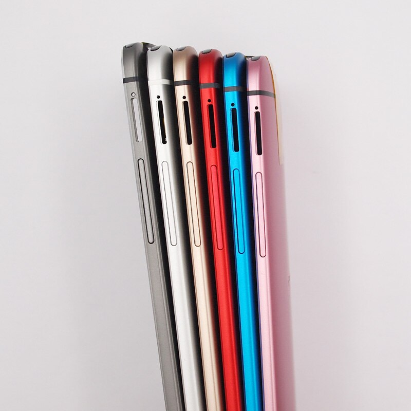 BaanSam Batterij Deur Back Cover Top Vel Onderste Vel Dual Sim-kaart Lade Behuizing Case Voor HTC One 2 m8 Met Zijknoppen