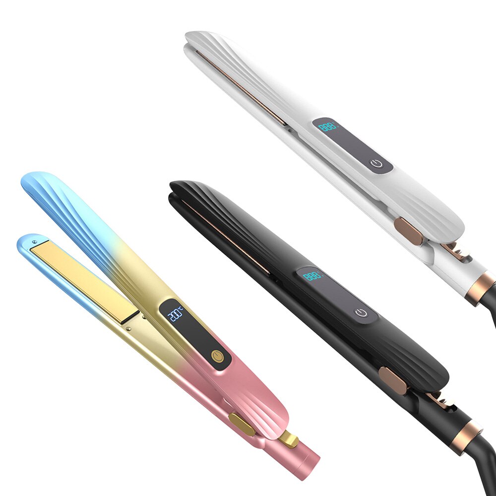 Fer à friser en céramique Tourmaline, plaque chauffante pour cheveux, chauffage rapide, Performance thermique