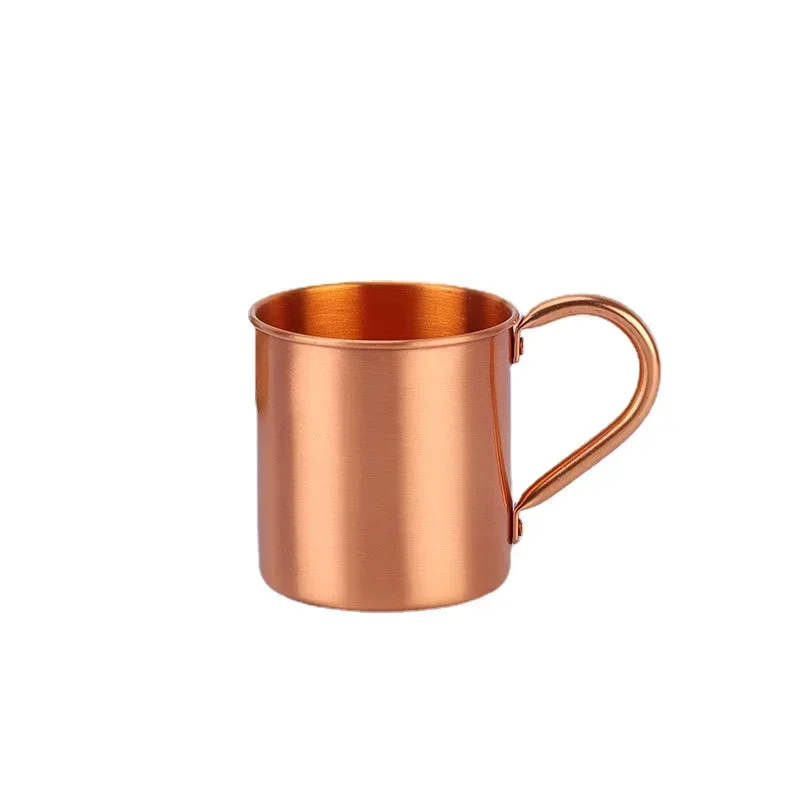 Kobberkrus 450ml - leie Kobber - til Øl, Kaffe, whisky - Slitesterkt med Håndtak