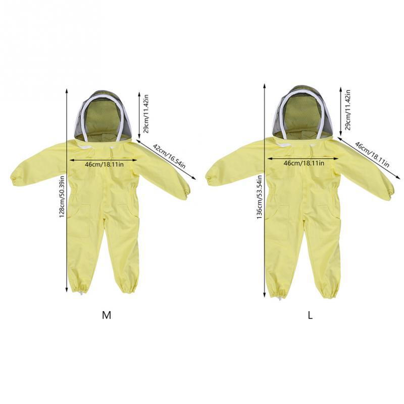 Combinaison de protection apiculteur professionnelle pour enfants, 1 pièce, apiculteur, équipement pour visiteurs de la ferme: M