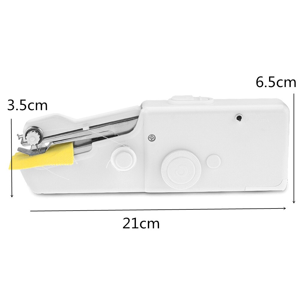 1PCS Mini Portable Handheld sewing machines Stitch Sew needlework Cordless Clothes Fabrics Sewing Machine Stitch Set