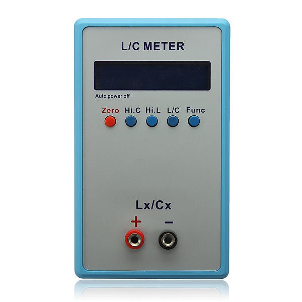 LC200A Digitale L/C Handheld Inductantie Capaciteit Multimeter-Eu Plug