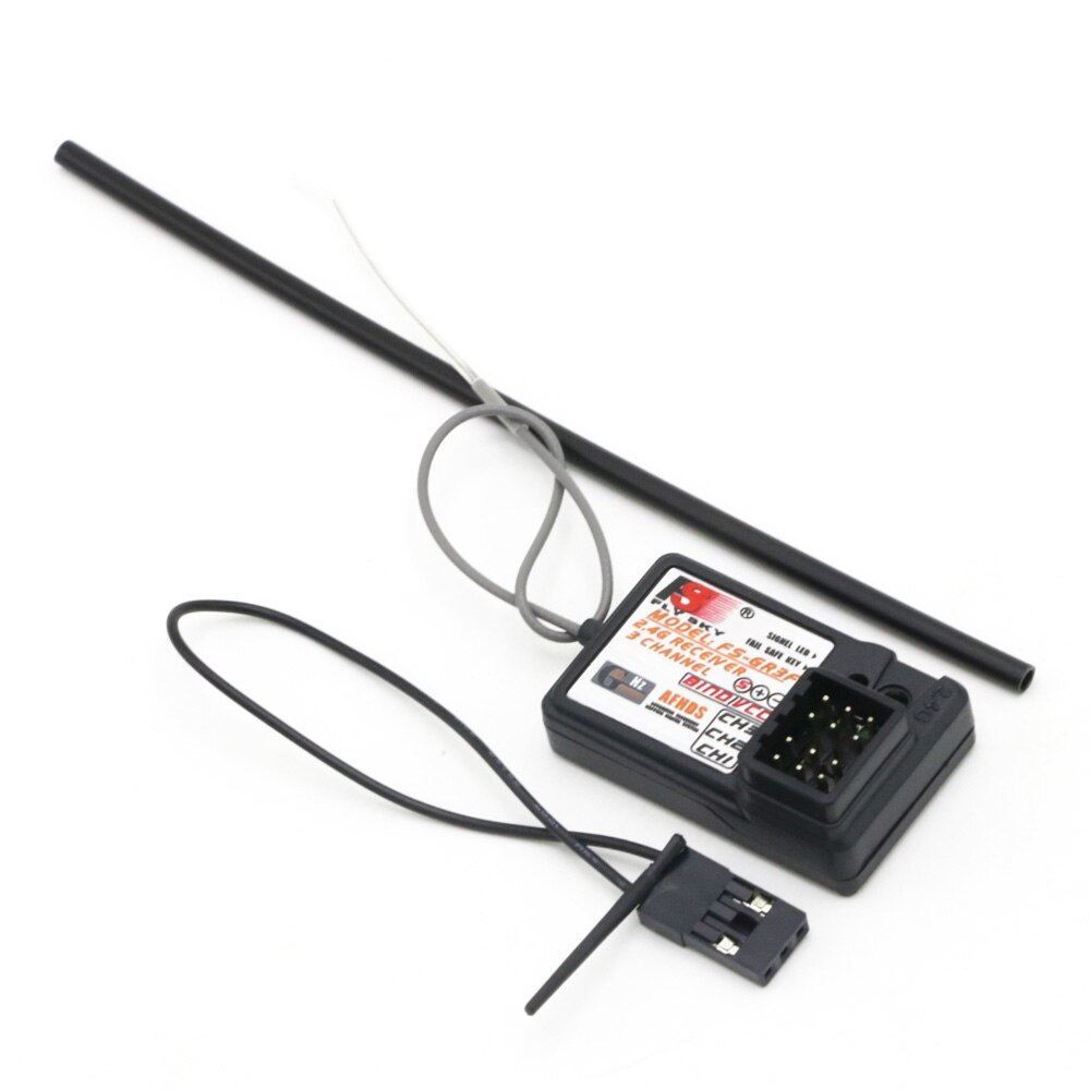 Receptor de control remoto Flysky FS-GR3F/FS-GR3E, 3CH, 2,4 Ghz, GT3B GR3C, actualización para FS GT3 GT2,
