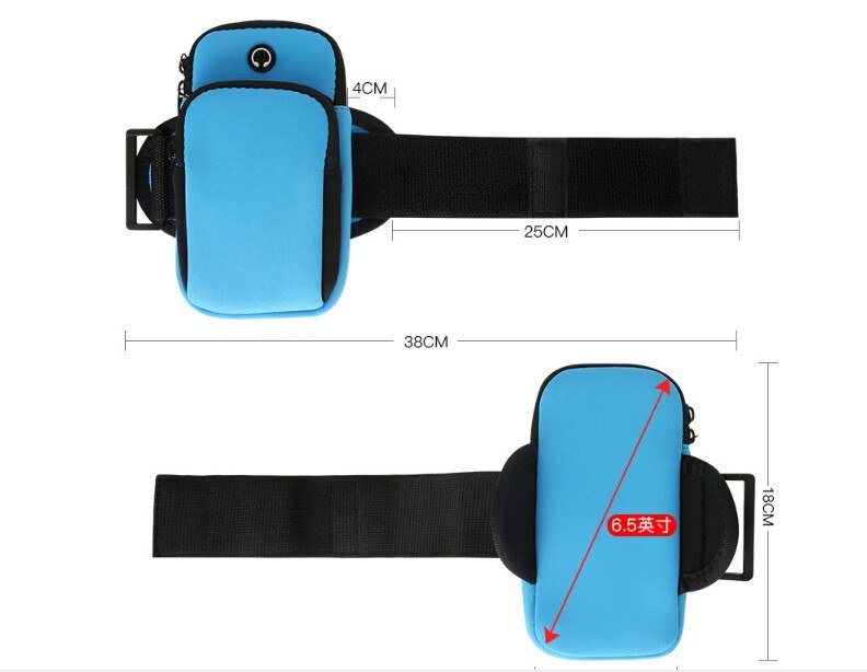 Funda impermeable Universal para correr, brazalete deportivo para el brazo del teléfono móvil, soporte para teléfono inteligente Iphone