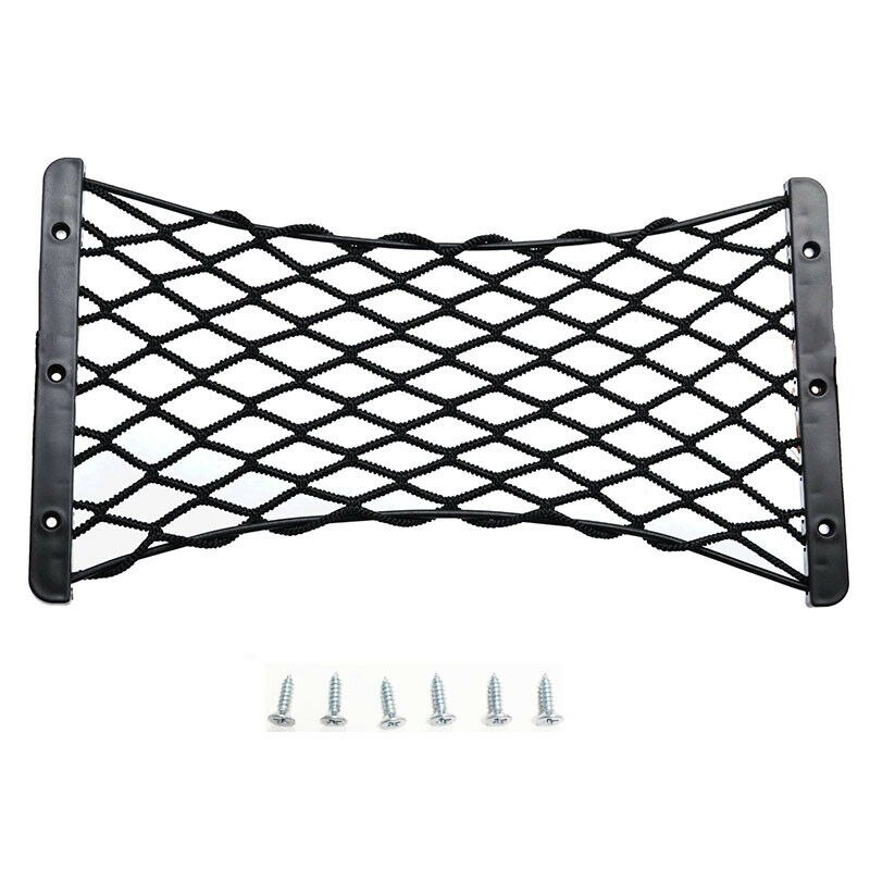 Nylon Storage Mesh Organizer Trunk 35*18.5cm Elastic Fire Extinguisher