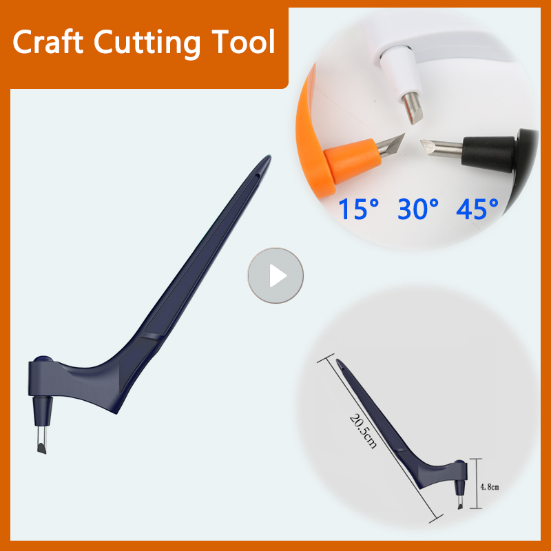 Rvs Craft Messen Snijgereedschap Met 360-Graden Art Snijgereedschap Gyro Papier-Cutter 3 Verschillen Vervangen mes Snijden