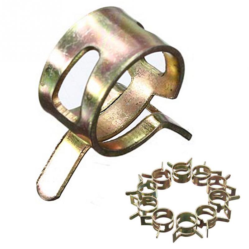 10Pcs Lente Band Brandstofslang Clips Siliconen Buisklem 6Mm 7Mm 8Mm 9Mm 10Mm 11Mm 12Mm 13Mm 14Mm 15Mm