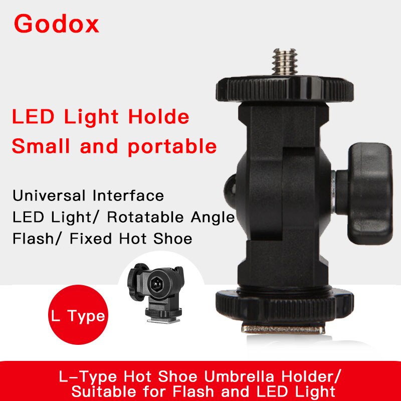 Godox l-type beugelbevestiging voor ledpanelen