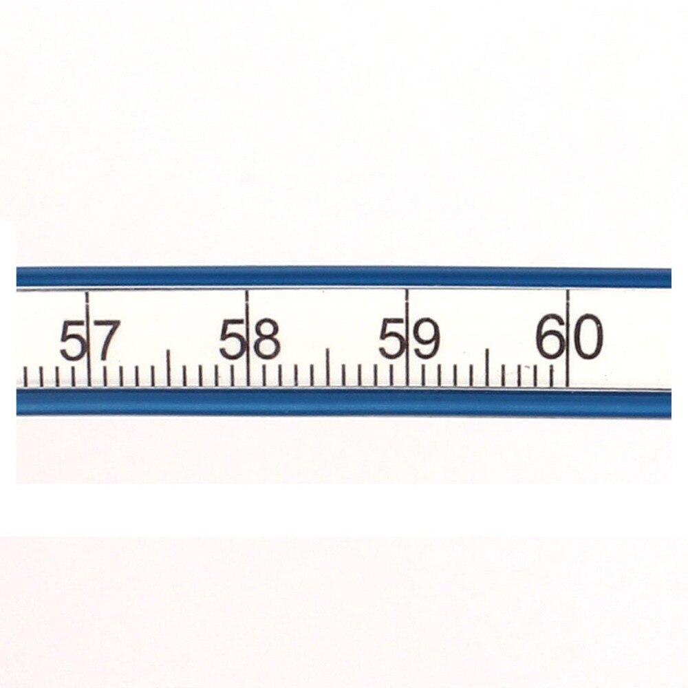 1PCS 30CM Ruler Soft Plastic Flexible Curve Ruler Blue + White MakingArchitectural Drawing Measuring Rule Office Supply