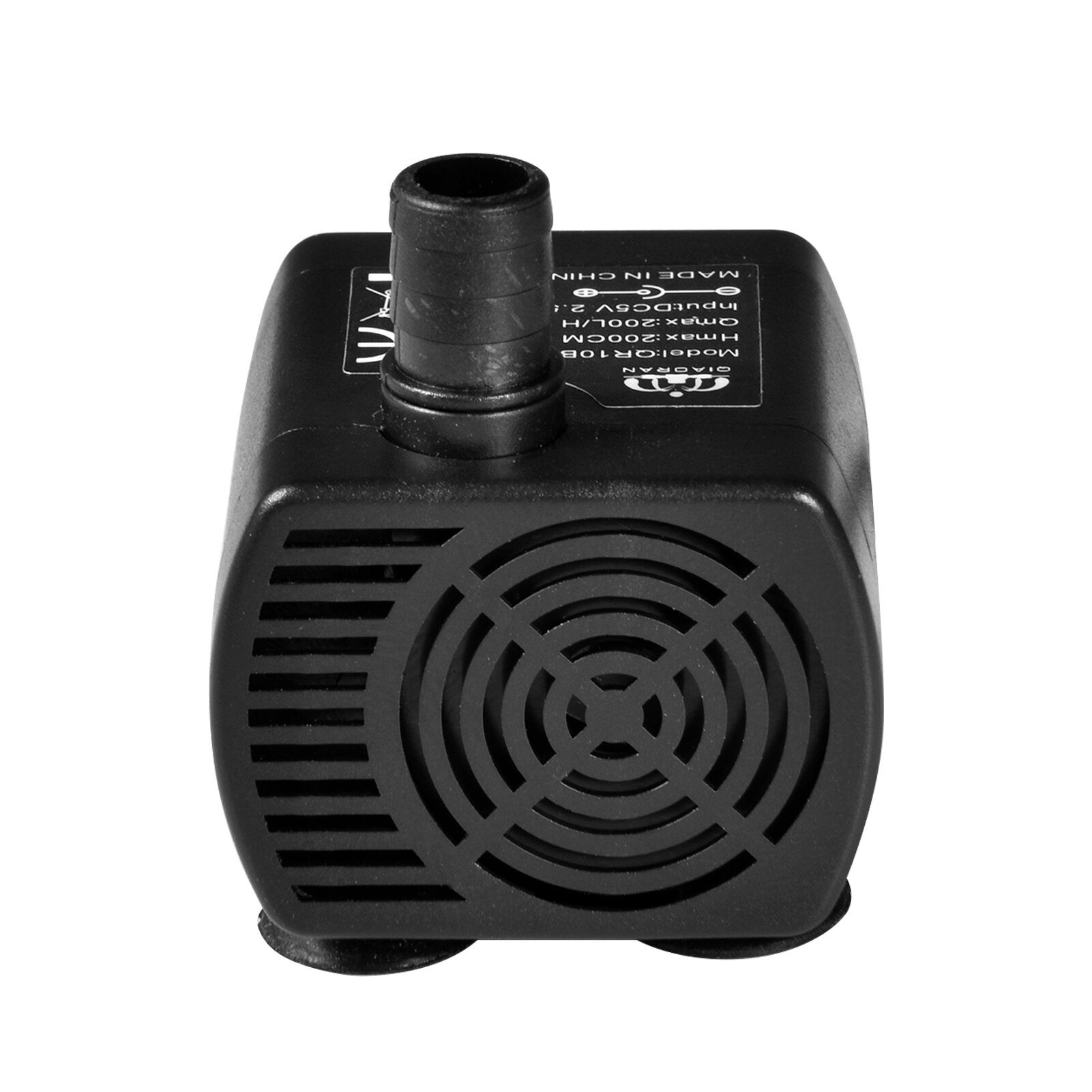 Pomp Met Snelheidsregeling Circulatie Mini Waterpomp Geluidsarm 2M Dc 5V Pomp Voor Fish Tank water Circulatiepomp Fontein: Default Title