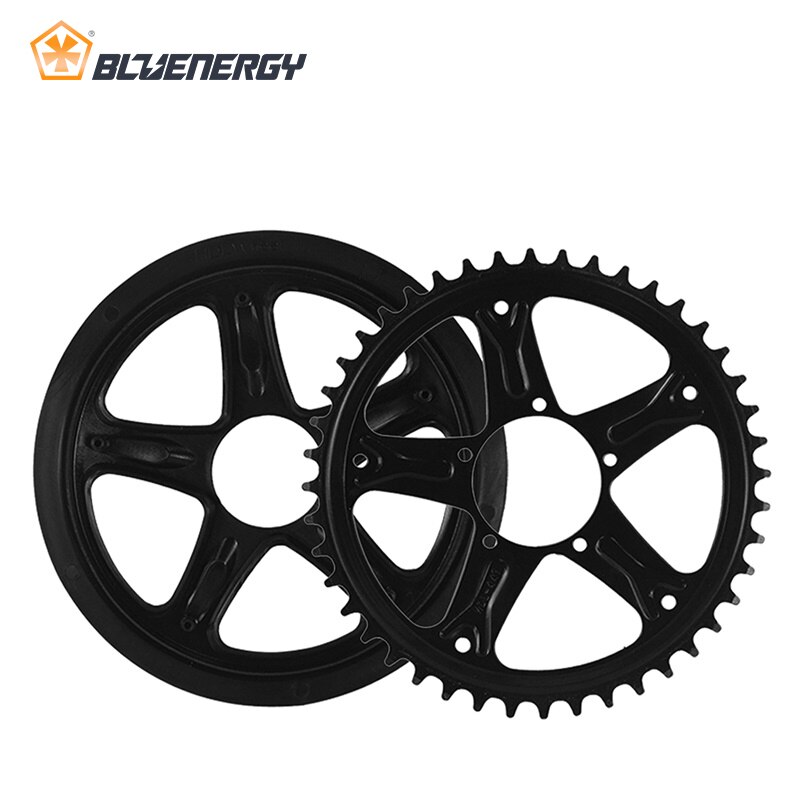 Bafang BBS01B BBS02B Mid Motor Chain Wheel Chainring 44T 46T 48T 52T Electric Bicycle Conversions 8FUN Parts