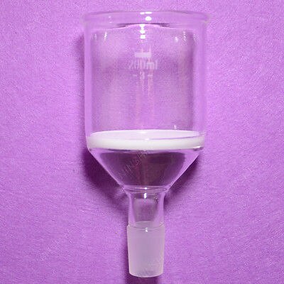 Glass buchner funnel,200ML,24/29,Ground Joint,Laboratory Glassware