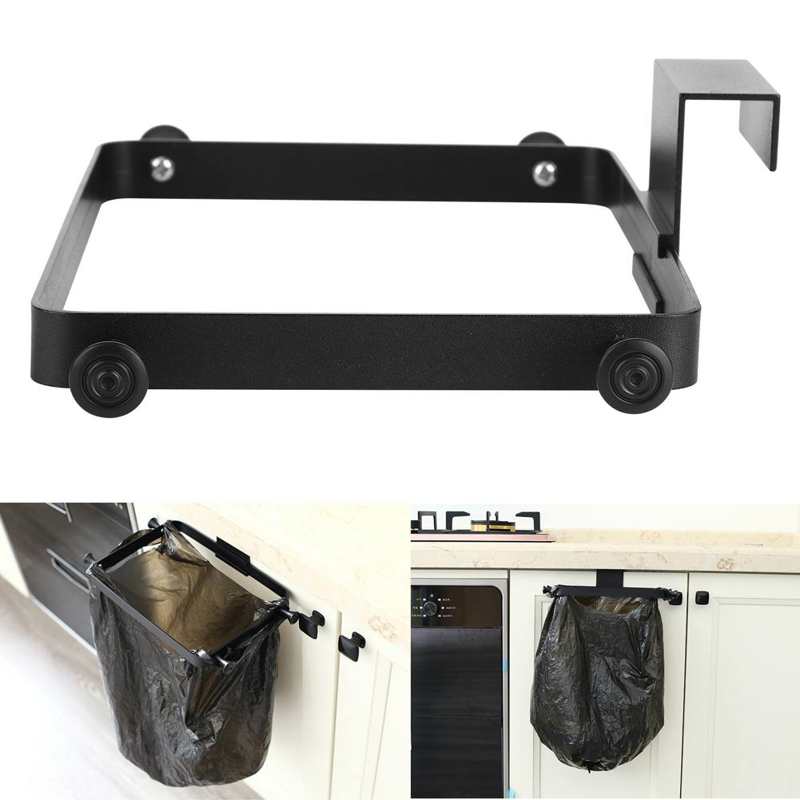Soporte portátil para bolsas de basura, colgador de bolsas de basura para armarios, puerta, cocina, Gadgets, bolsa de basura