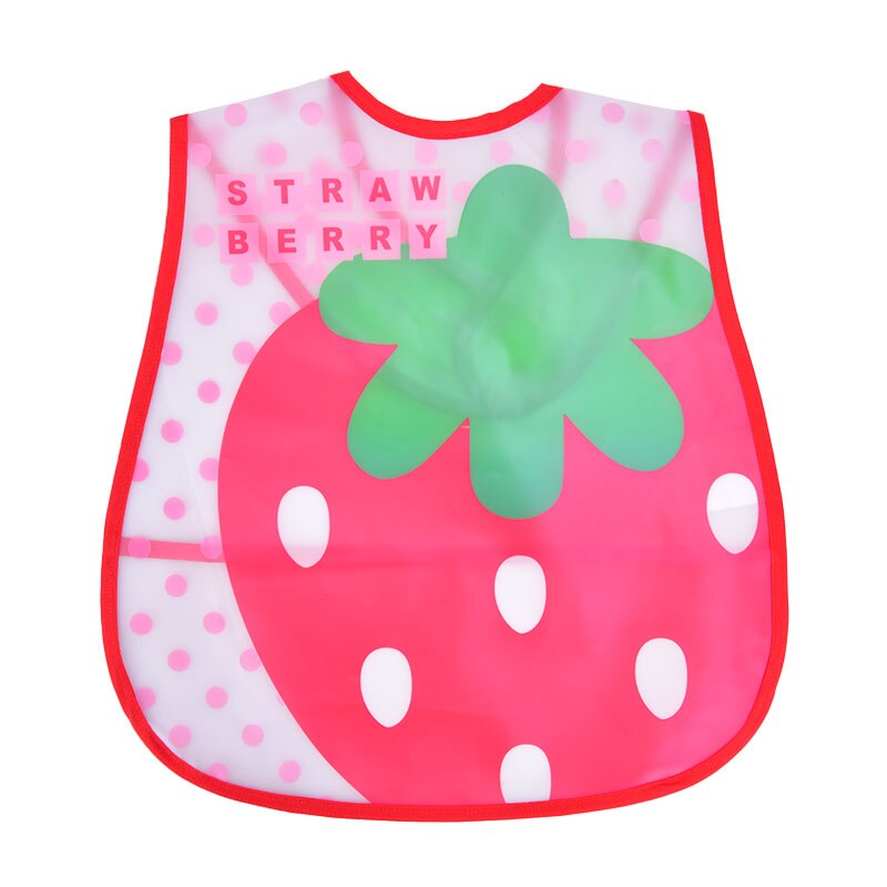 1Pcs Olifant Bib Verstelbare Slabbers Plastic Waterdichte Lunch Feeding Slabbetjes Baby Cartoon Voeden Doek Kinderen Baby Schort: CCY3C0155-G